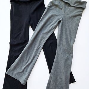 abercrombie kids Gray Heather Leggings